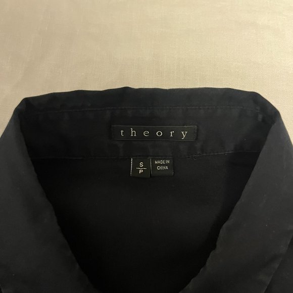Theory Black Blouse - Picture 3 of 4